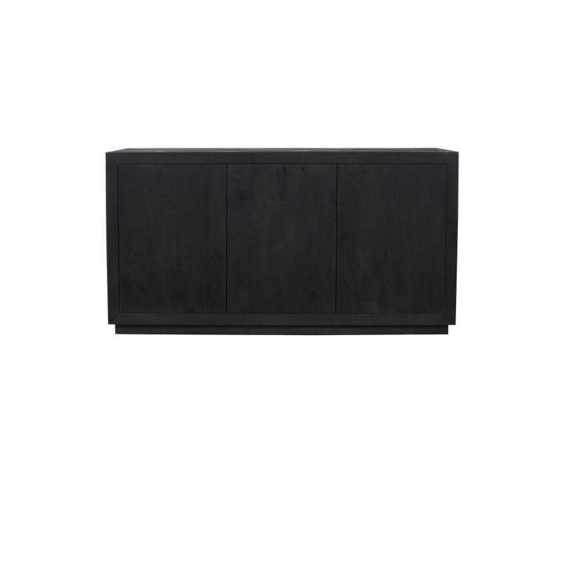 Dressoir Brussel Black 150cm | 3 deurs