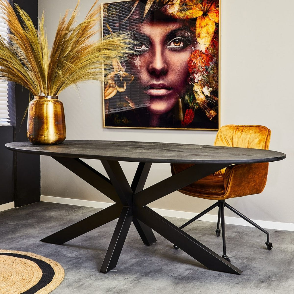 Eetkamertafel New York | Ovaal | 180 cm - Dbmeubels