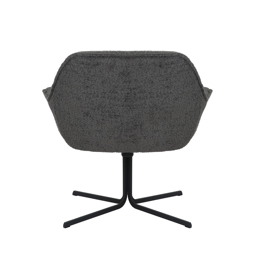 Fauteuil Mila | Dark Grey - Dbmeubels