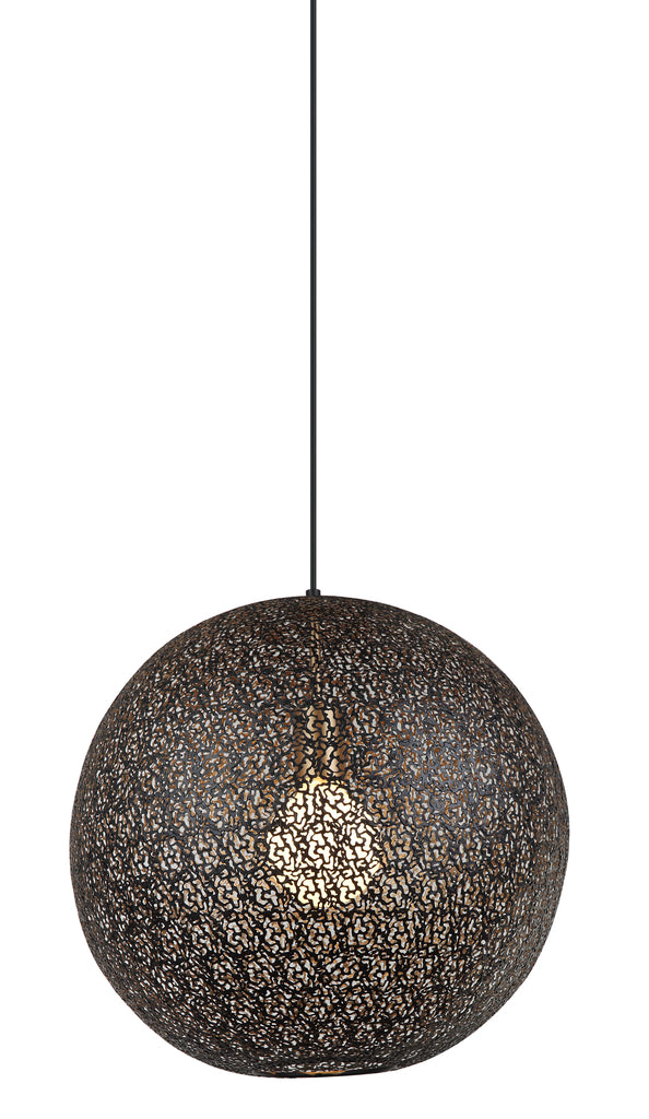 Hanglamp Bari - 30 cm - zwart