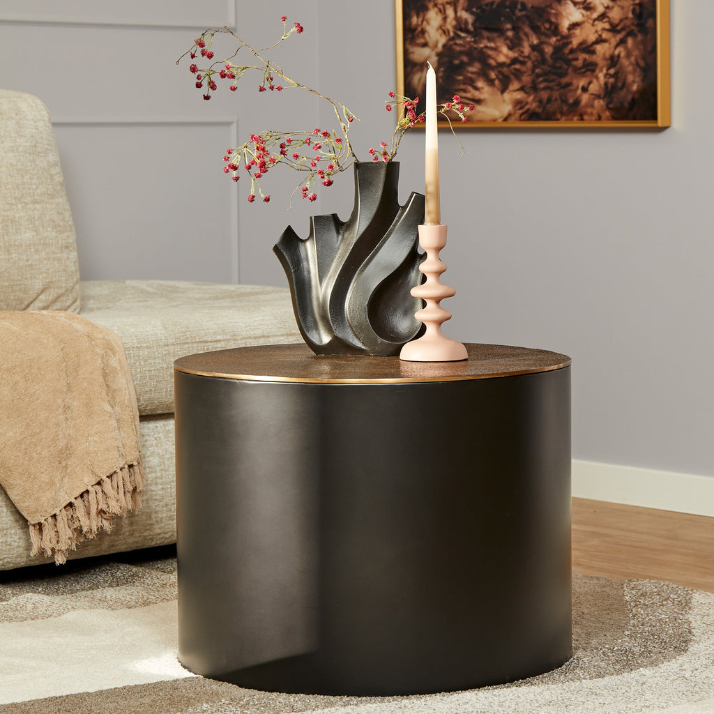 Salontafel Fiore | Black/Gold - Dbmeubels